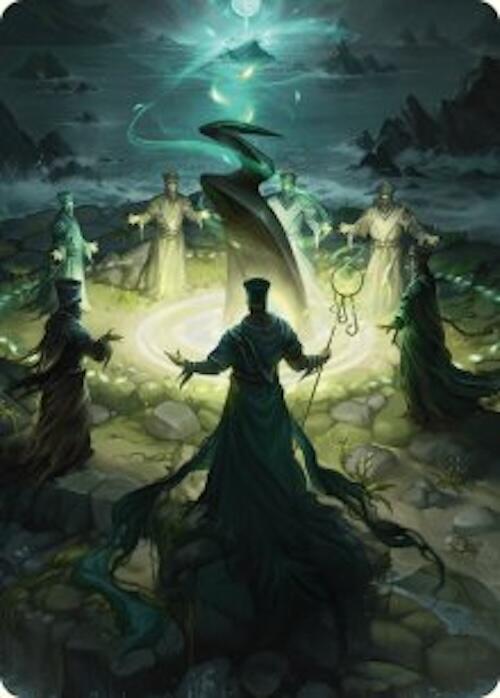 Cryptolith Rite Art Card [Innistrad Remastered Art Series] | Cracking-Singles