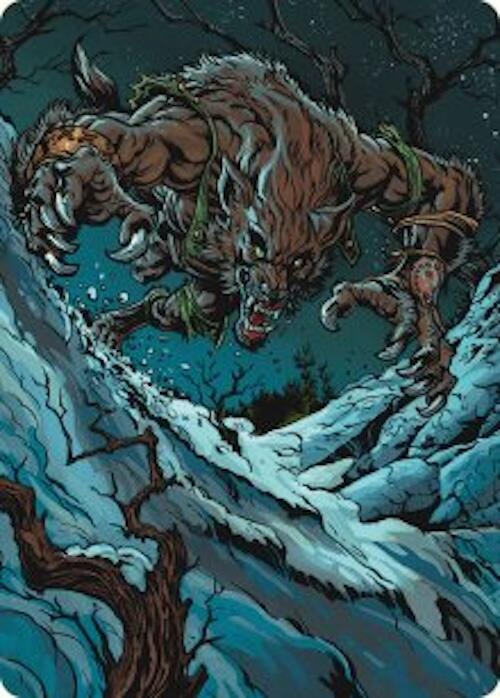 Ravager of the Fells Art Card [Innistrad Remastered Art Series] | Cracking-Singles