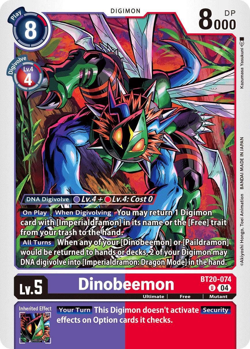 Dinobeemon [BT20-074] [Release Special Booster Ver.2.5] | Cracking-Singles