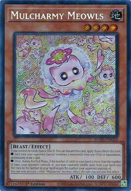Mulcharmy Meowls [SUDA-EN025] Secret Rare | Cracking-Singles