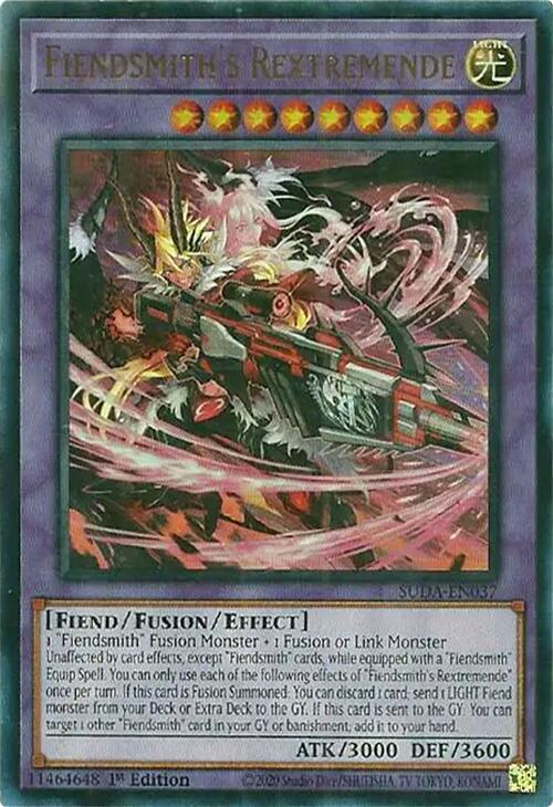 Fiendsmith's Rextremende [SUDA-EN037] Ultra Rare | Cracking-Singles