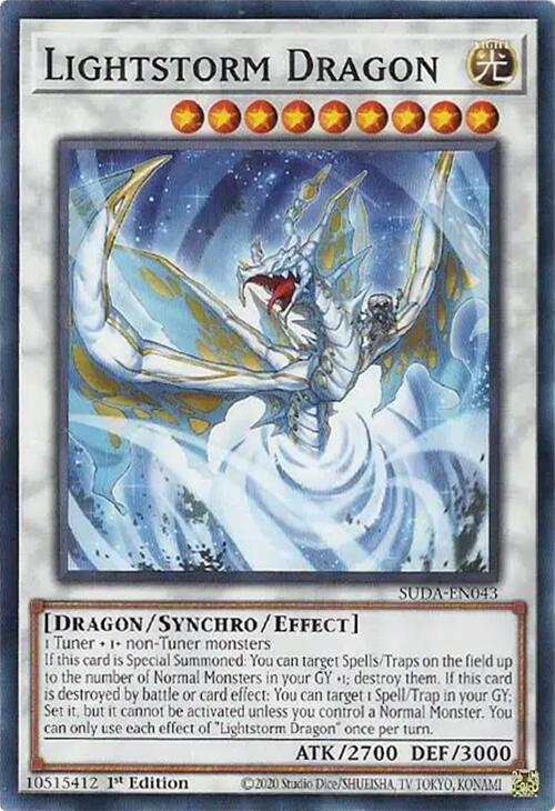 Lightstorm Dragon [SUDA-EN043] Common | Cracking-Singles