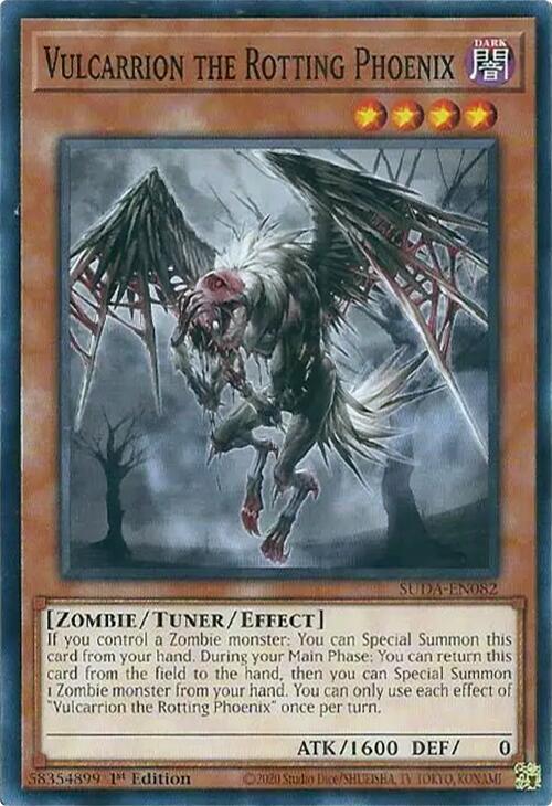 Vulcarrion the Rotting Phoenix [SUDA-EN082] Common | Cracking-Singles