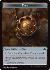 Human Soldier (0003) // Clue Double-Sided Token [Innistrad Remastered Tokens] | Cracking-Singles