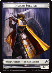 Human Soldier (0003) // Clue Double-Sided Token [Innistrad Remastered Tokens] | Cracking-Singles