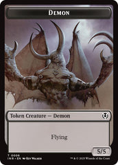 Demon // Human Cleric Double-Sided Token [Innistrad Remastered Tokens] | Cracking-Singles