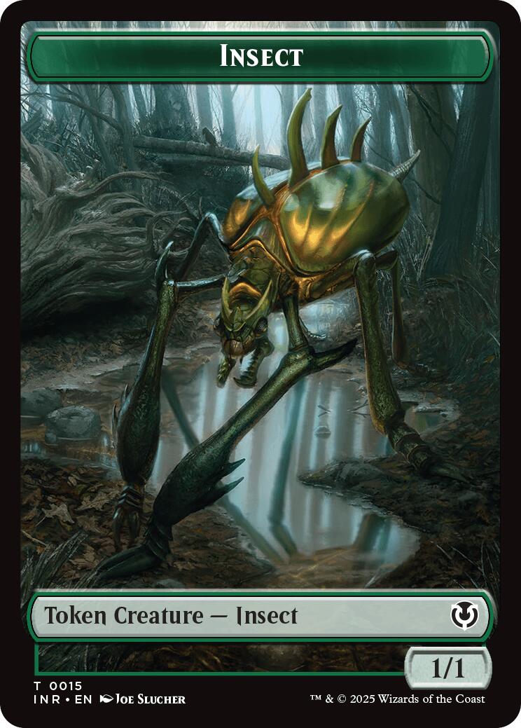 Insect // Spider Double-Sided Token [Innistrad Remastered Tokens] | Cracking-Singles