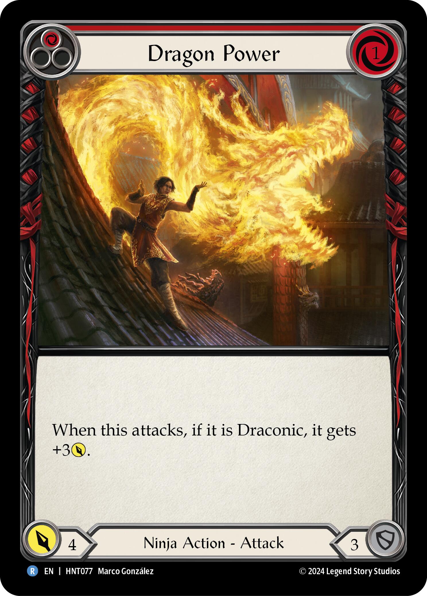 Dragon Power (Red) [HNT077] (The Hunted) | Cracking-Singles