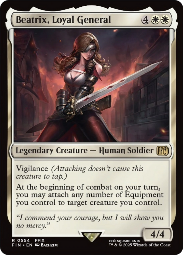 Beatrix, Loyal General [FINAL FANTASY] | Cracking-Singles