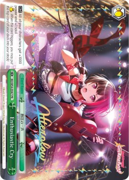 Enthusiastic Cry (BD/W54-E047PR PR) (Promo) [BanG Dream! Girls Band Party!] | Cracking-Singles