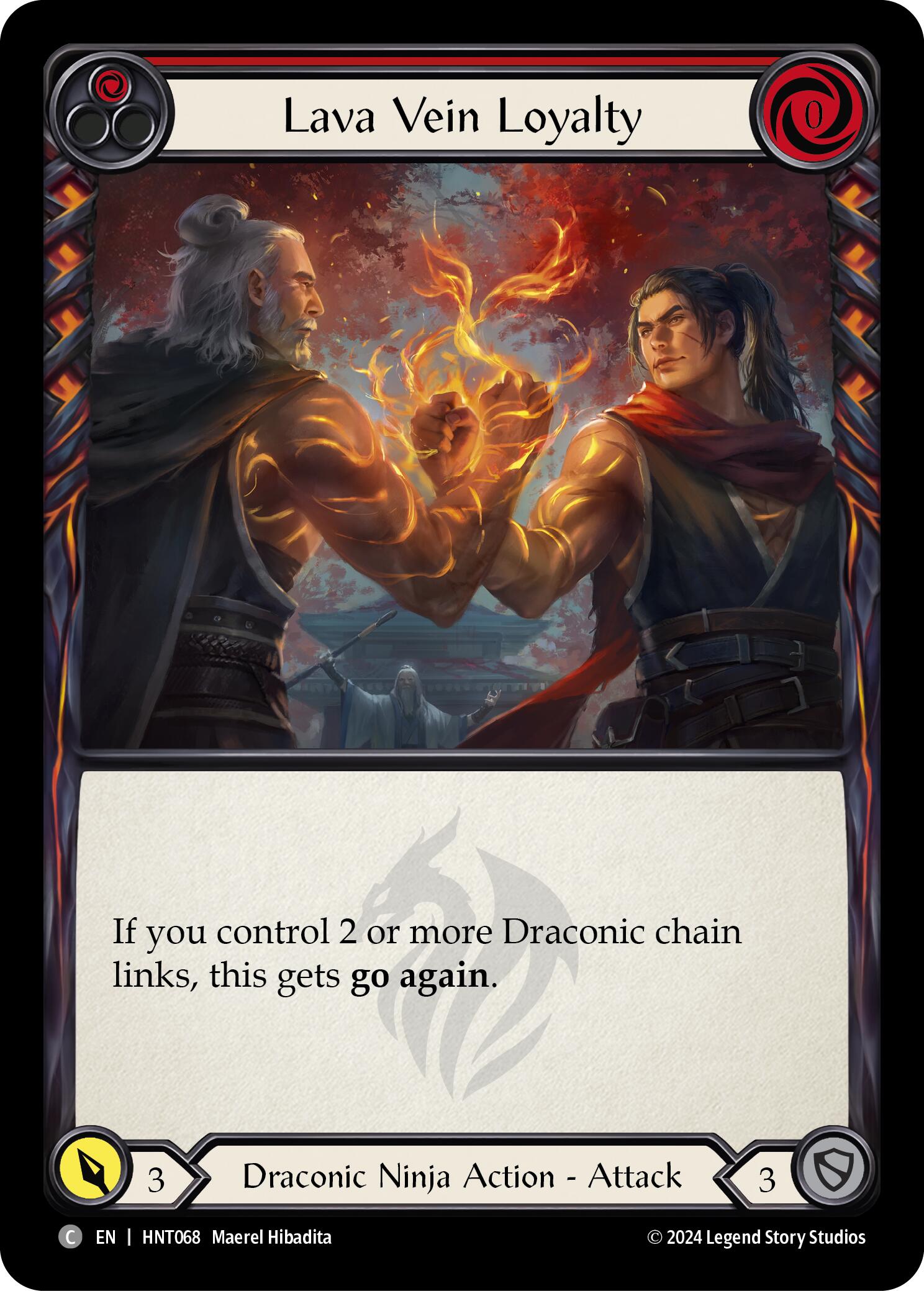 Lava Vein Loyalty (Red) [HNT068] (The Hunted) | Cracking-Singles