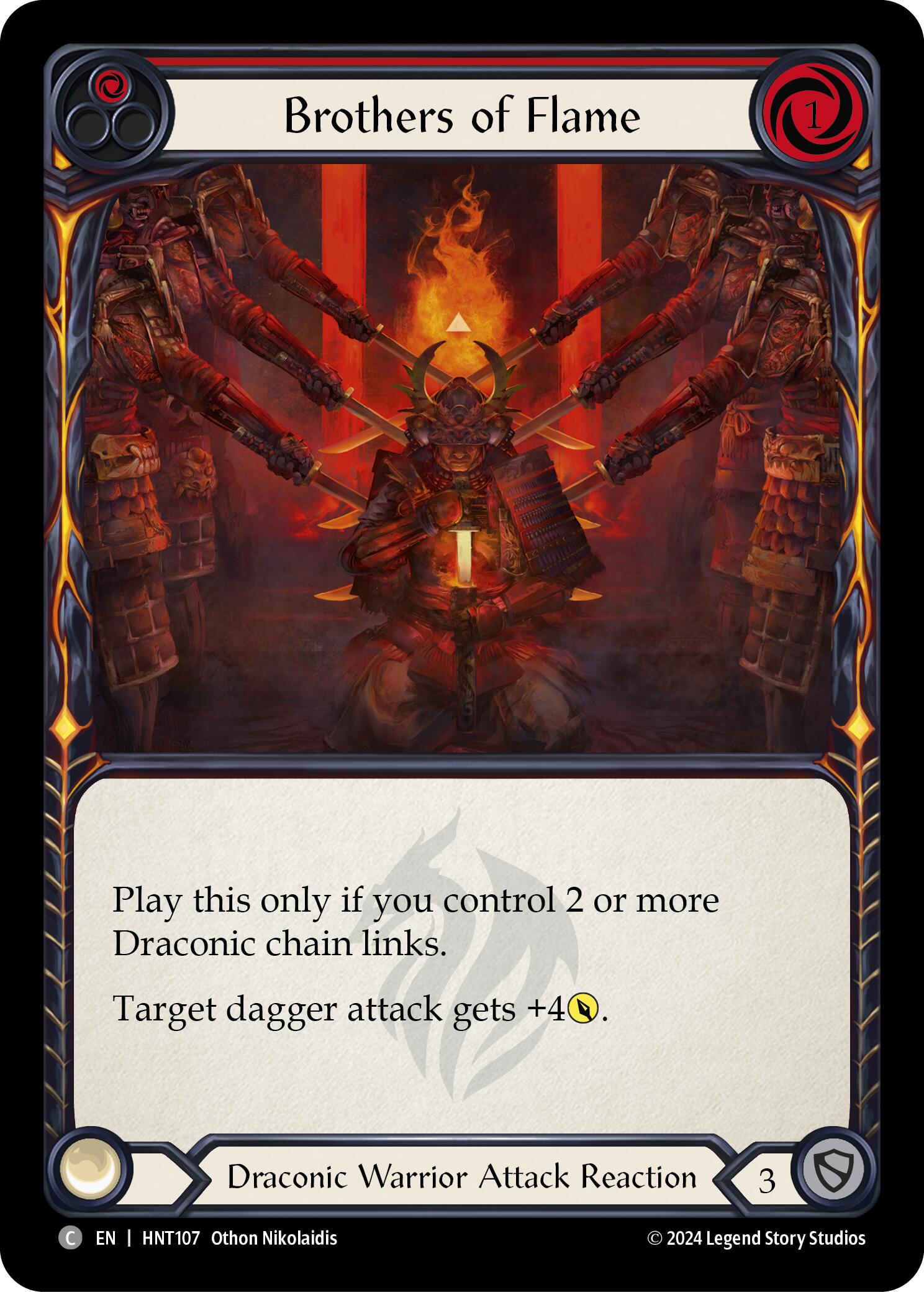 Brothers of Flame (Red) [HNT107] (The Hunted) | Cracking-Singles