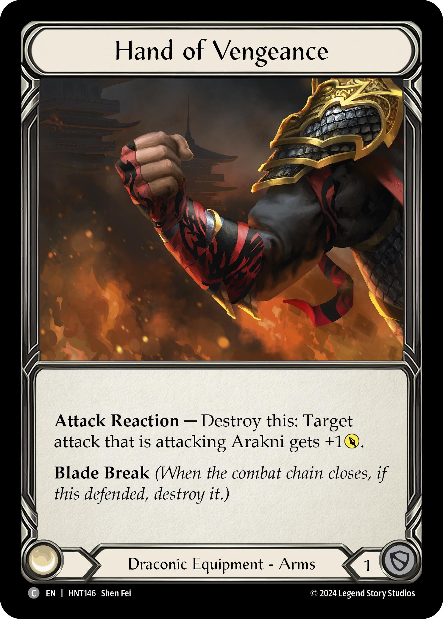 Hand of Vengeance [HNT146] (The Hunted) | Cracking-Singles