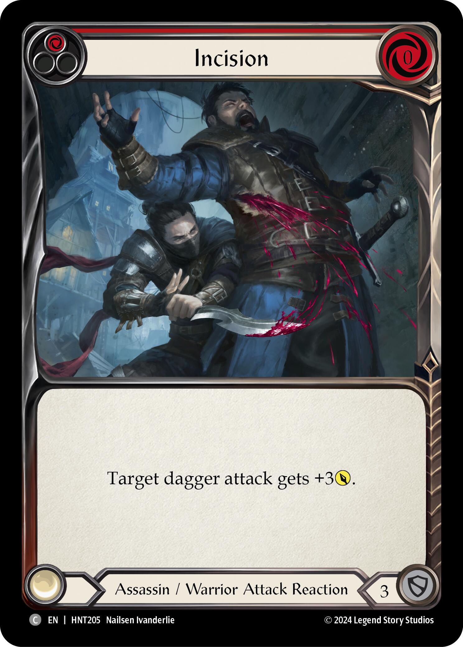 Incision (Red) [HNT205] (The Hunted) | Cracking-Singles