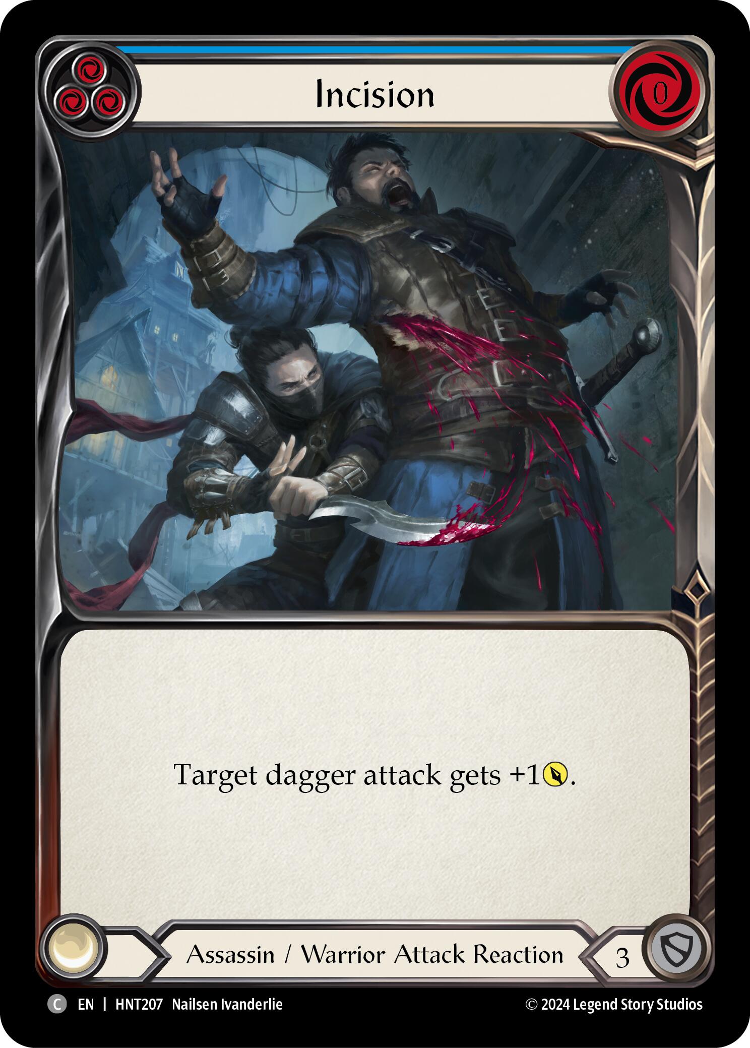 Incision (Blue) [HNT207] (The Hunted) | Cracking-Singles