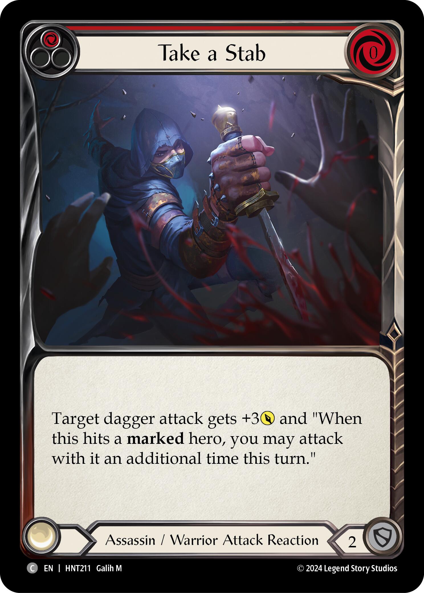 Take a Stab (Red) [HNT211] (The Hunted) | Cracking-Singles
