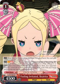 Feeling Irritated, Beatrice (RZ/S55-E033 R) [Re:ZERO Vol.2] | Cracking-Singles