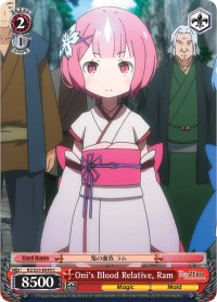 Oni's Blood Relative, Ram (RZ/S55-E049 C) [Re:ZERO Vol.2] | Cracking-Singles