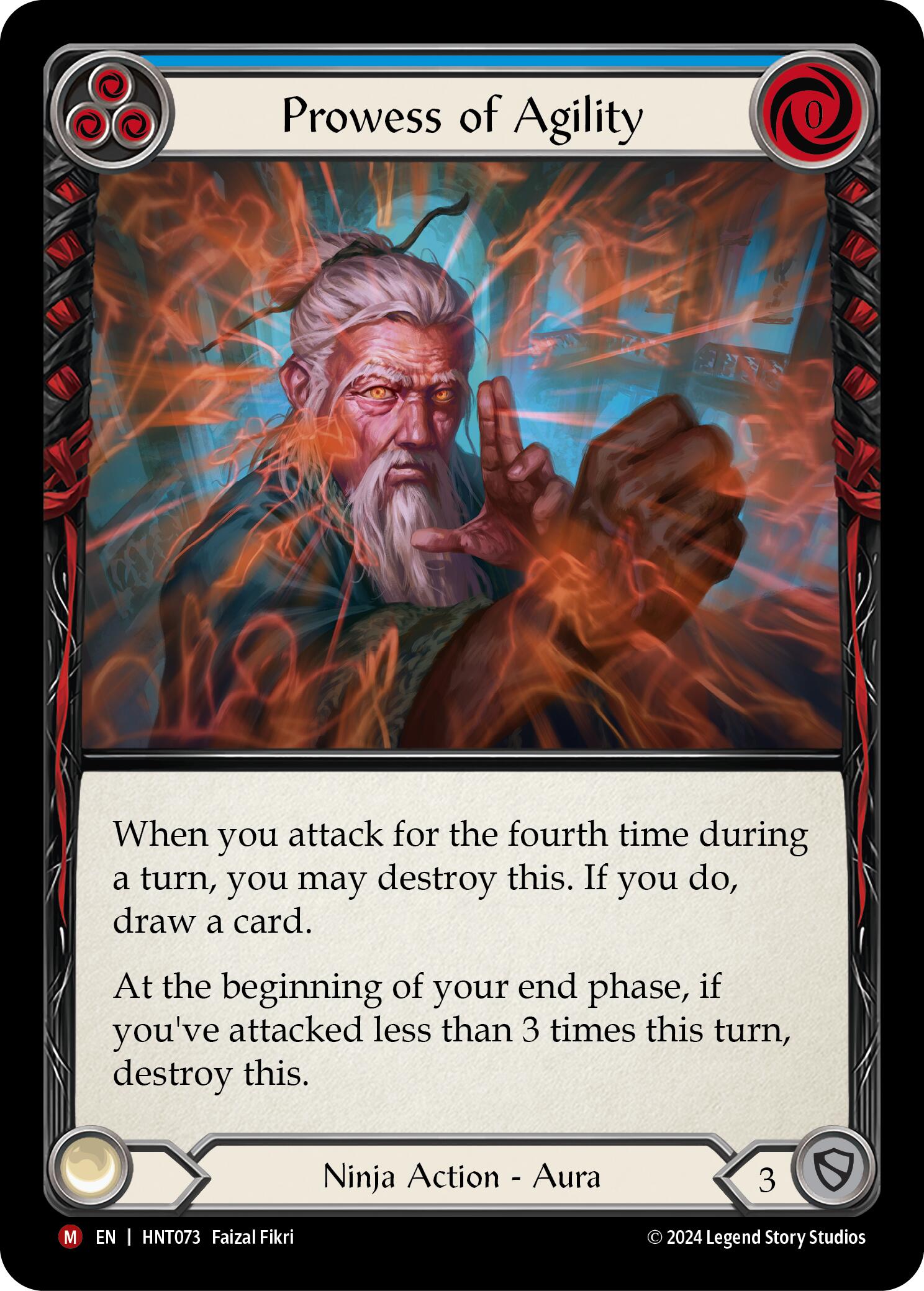 Prowess of Agility [HNT073] (The Hunted) | Cracking-Singles