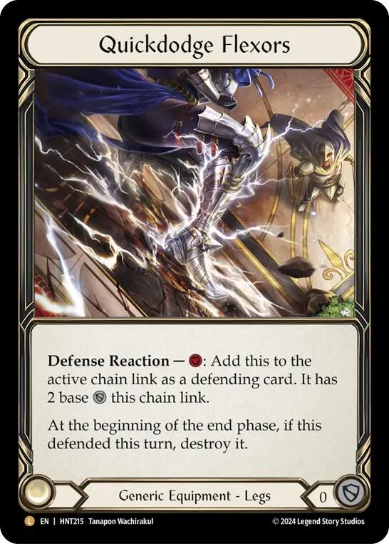 Quickdodge Flexors [HNT215] (The Hunted)  Cold Foil | Cracking-Singles