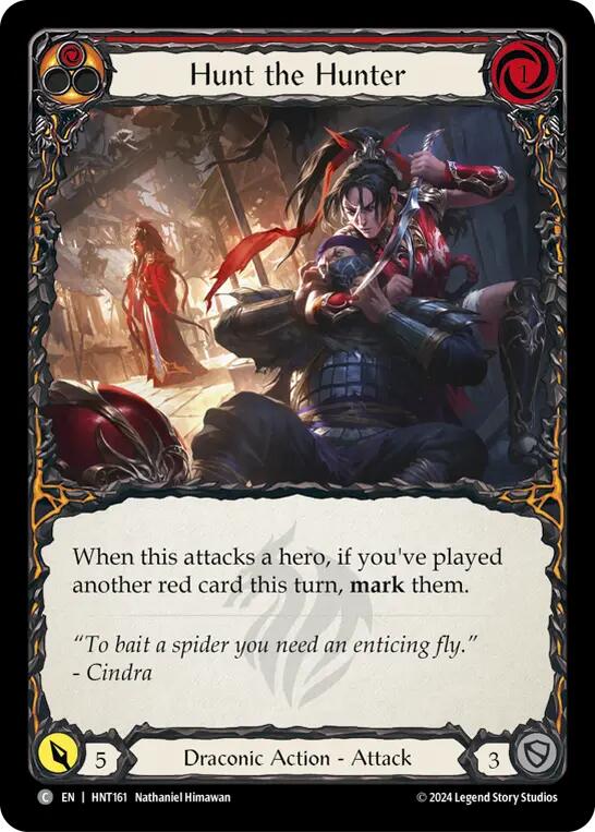 Hunt the Hunter [HNT161] (The Hunted)  Rainbow Foil | Cracking-Singles