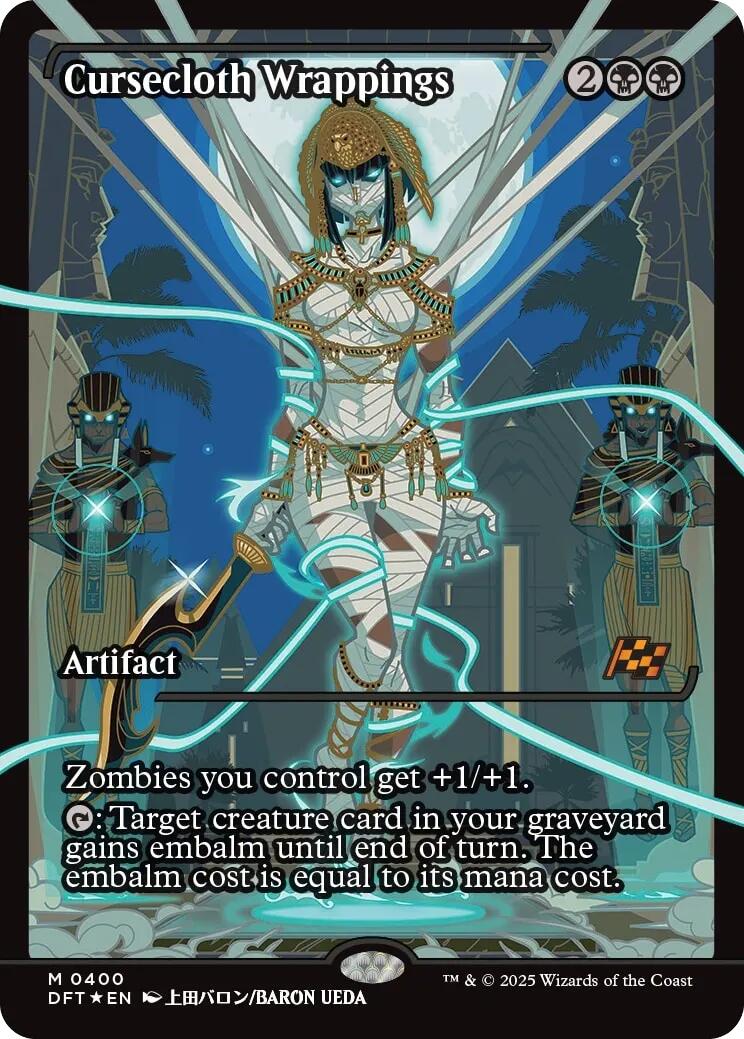 Cursecloth Wrappings (Showcase) (Japanese) [Aetherdrift] | Cracking-Singles