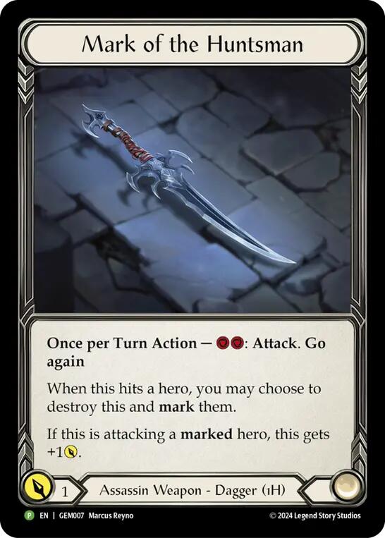 Mark of the Huntsman [GEM007] (GEM Pack 1)  Cold Foil | Cracking-Singles