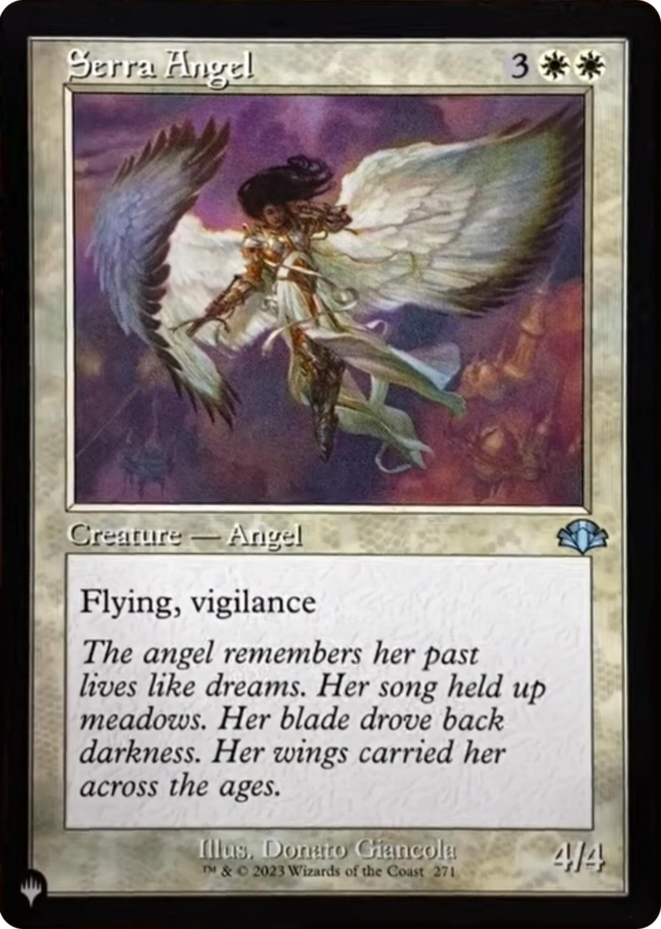 Serra Angel (Retro Frame) [The List] | Cracking-Singles