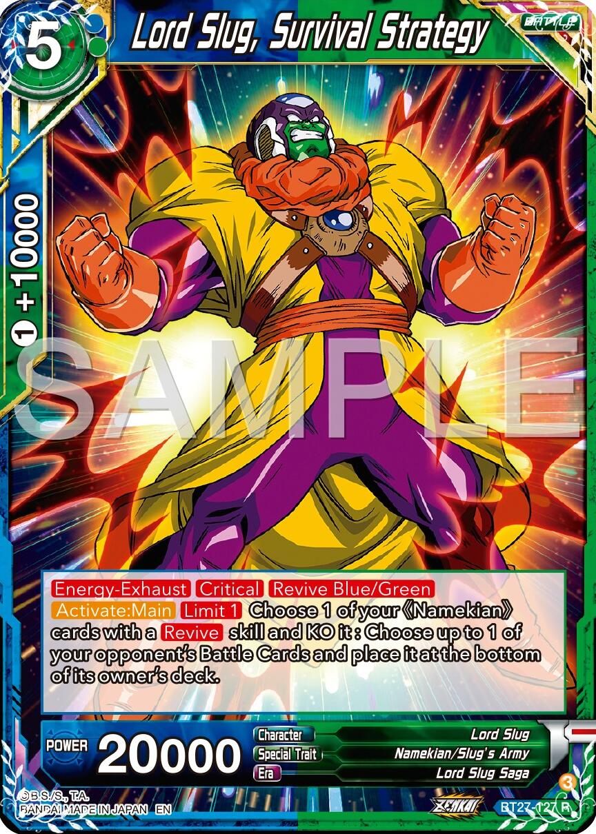 Lord Slug, Survival Strategy (BT27-127) [History of Z] | Cracking-Singles