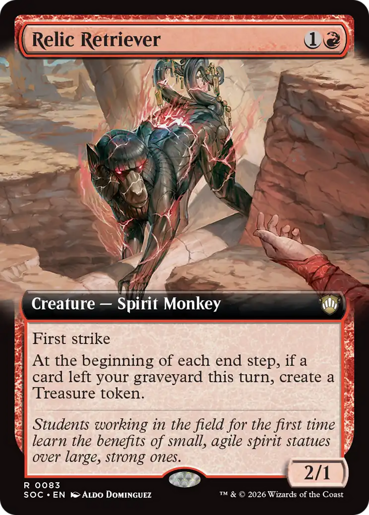 Relic Retriever (Extended Art) [Secrets of Strixhaven Commander] | Cracking-Singles