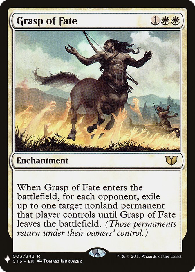 Grasp of Fate [The List] | Cracking-Singles