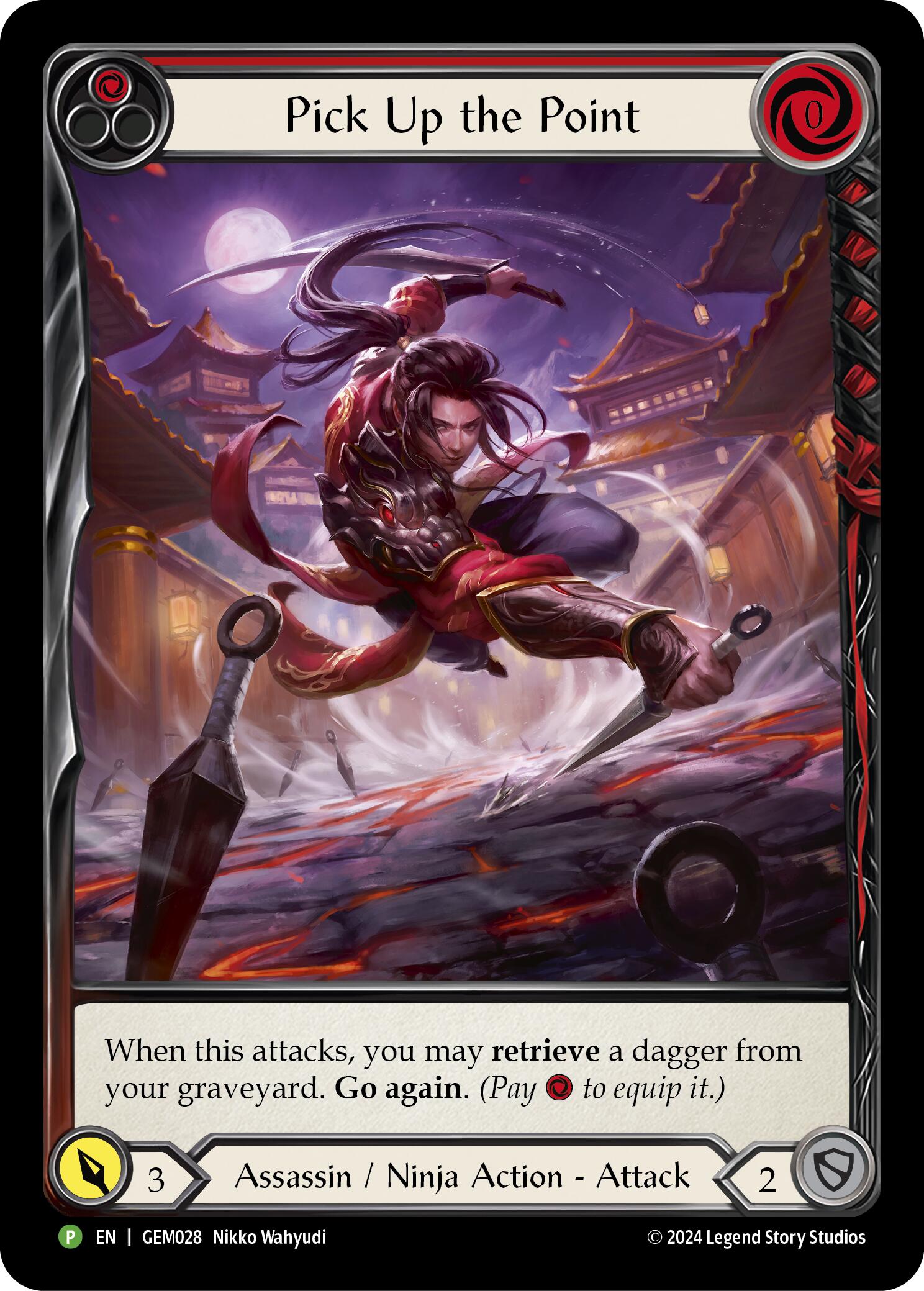 Pick Up the Point (Red) [GEM028] (GEM Pack 1)  Rainbow Foil | Cracking-Singles