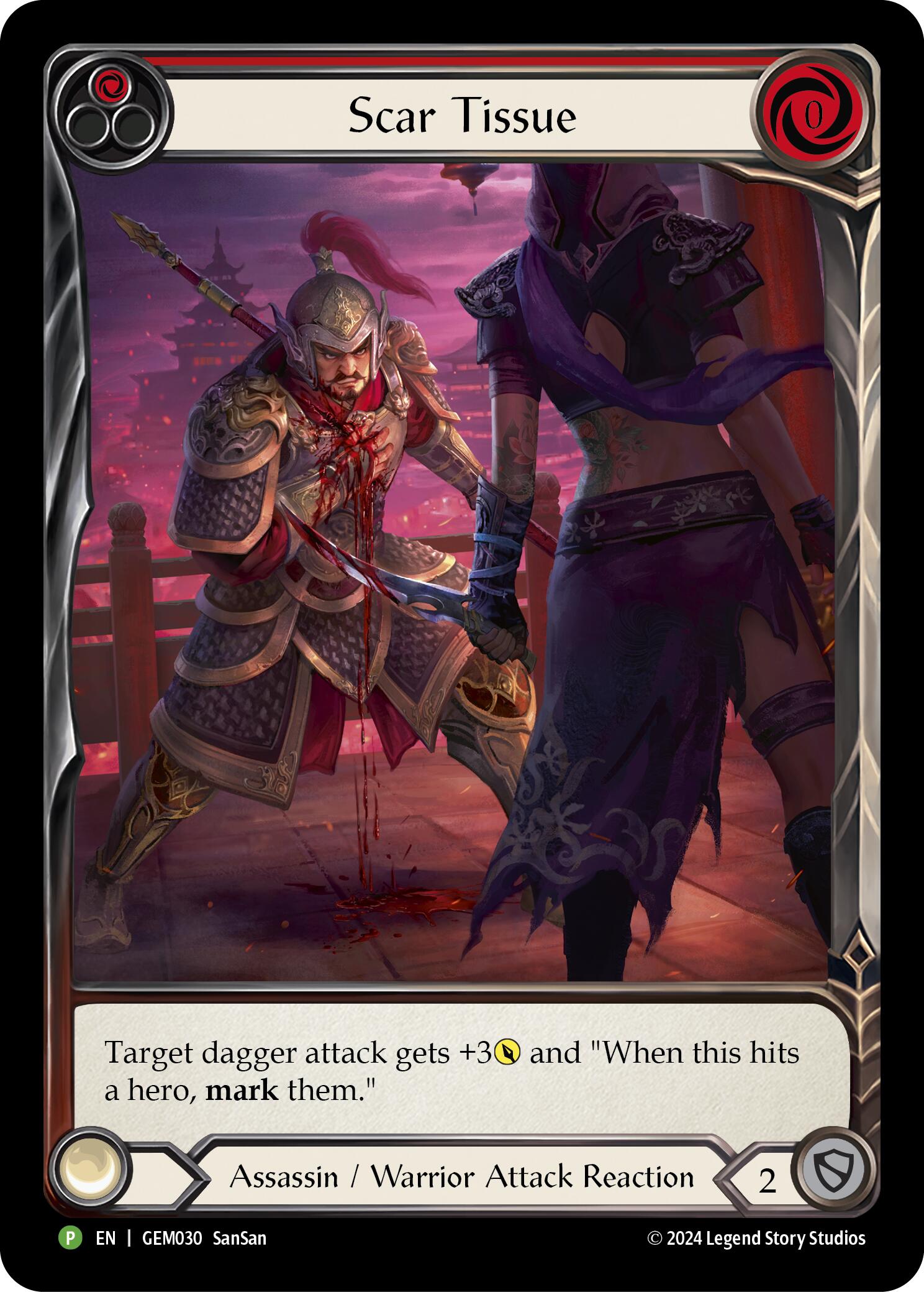 Scar Tissue (Red) [GEM030] (GEM Pack 1) | Cracking-Singles