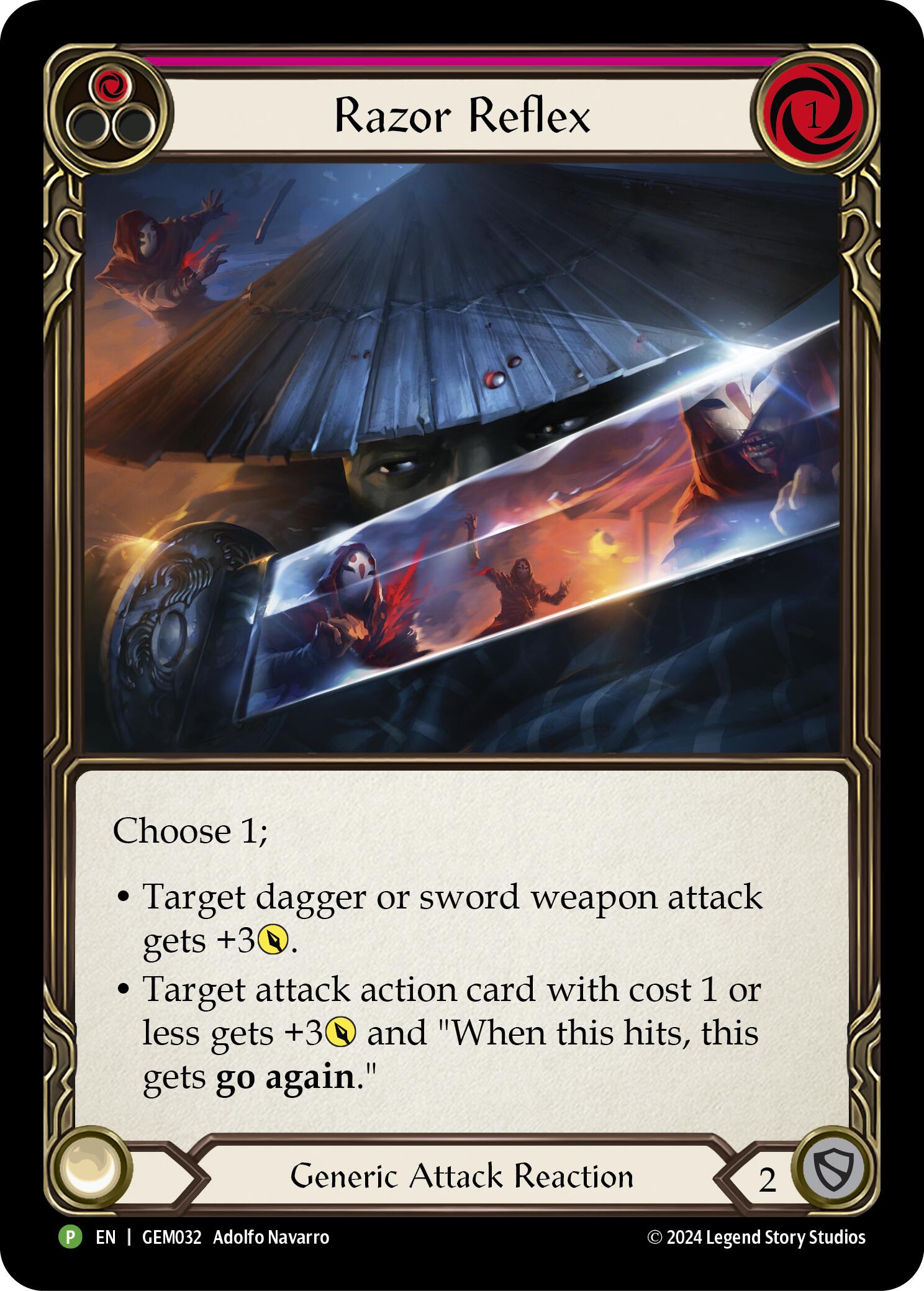 Razor Reflex (Red) [GEM032] (GEM Pack 1) | Cracking-Singles