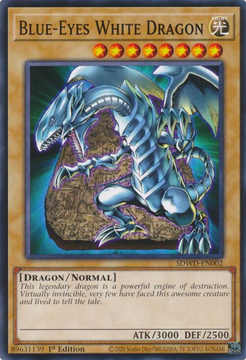 Blue-Eyes White Dragon [SDWD-EN002] Common | Cracking-Singles