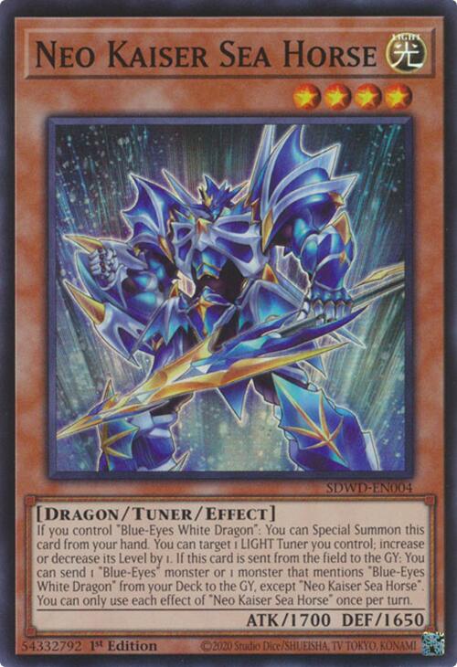 Neo Kaiser Sea Horse [SDWD-EN004] Super Rare | Cracking-Singles