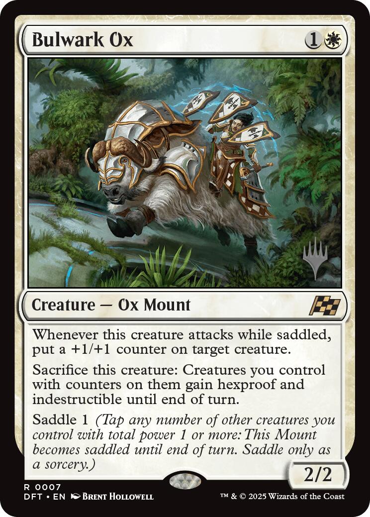 Bulwark Ox (Promo Pack) [Aetherdrift Promos] | Cracking-Singles