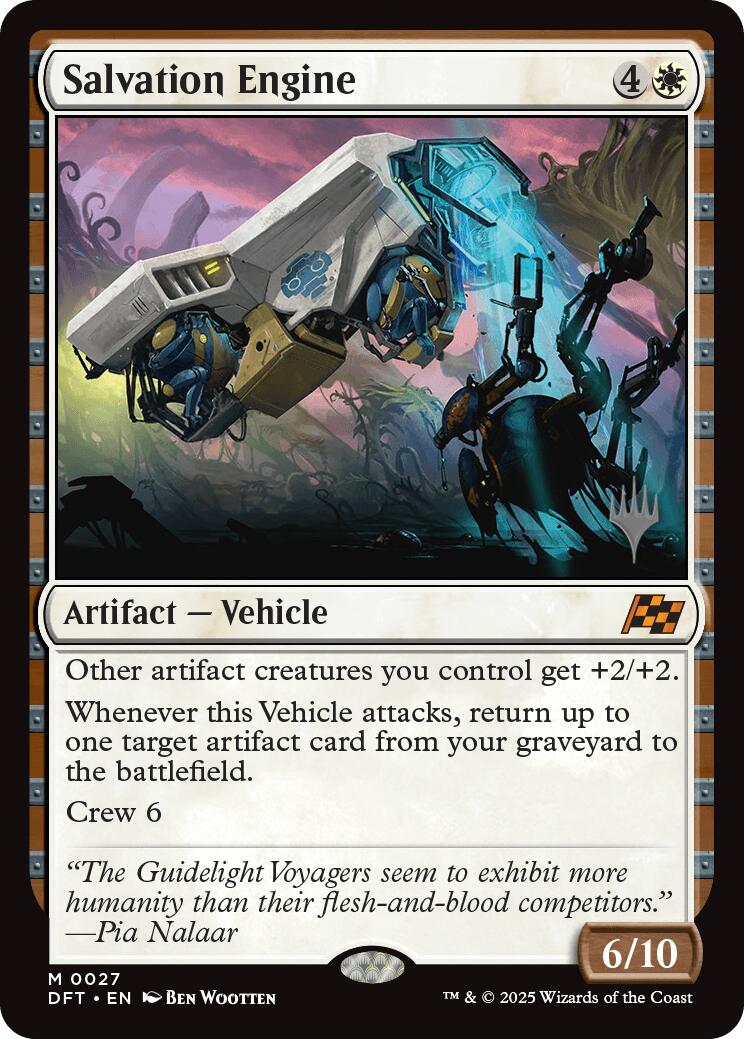 Salvation Engine (Promo Pack) [Aetherdrift Promos] | Cracking-Singles