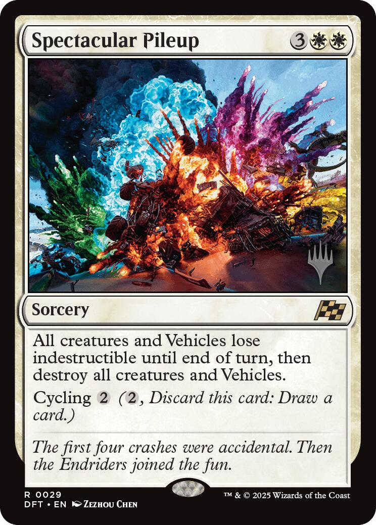 Spectacular Pileup (Promo Pack) [Aetherdrift Promos] | Cracking-Singles