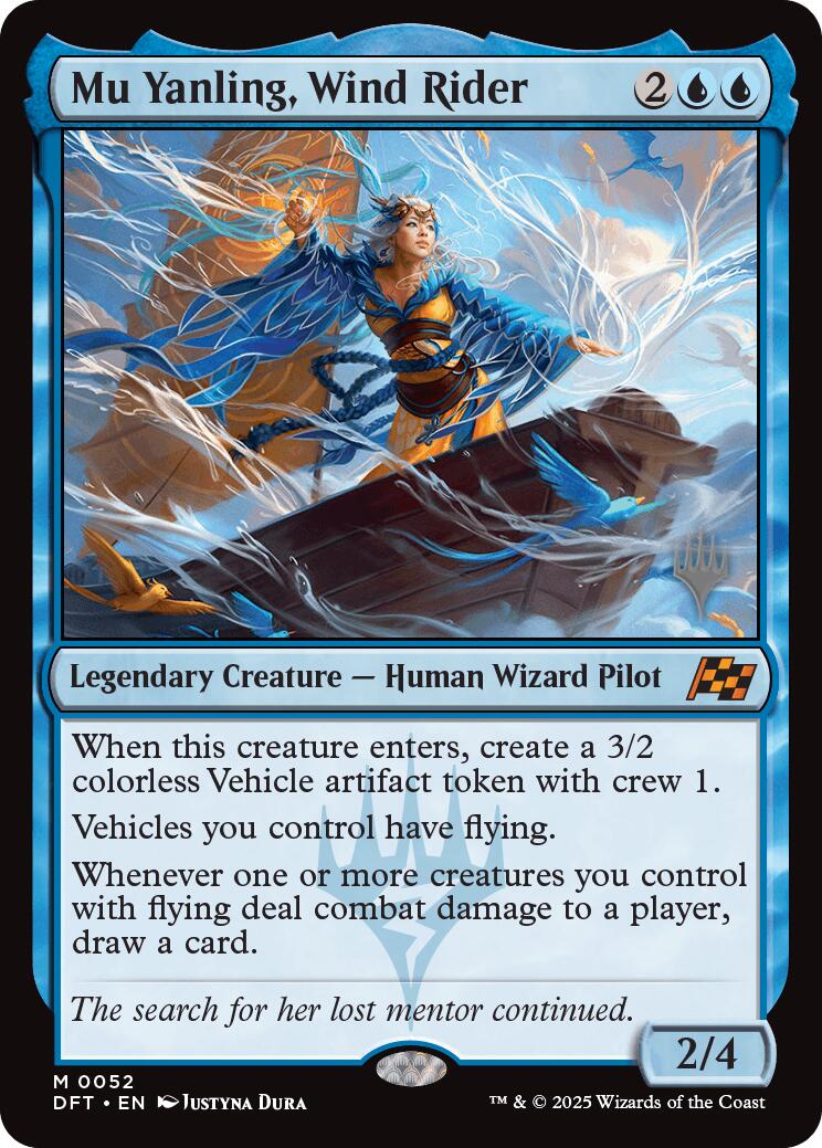 Mu Yanling, Wind Rider (Promo Pack) [Aetherdrift Promos] | Cracking-Singles