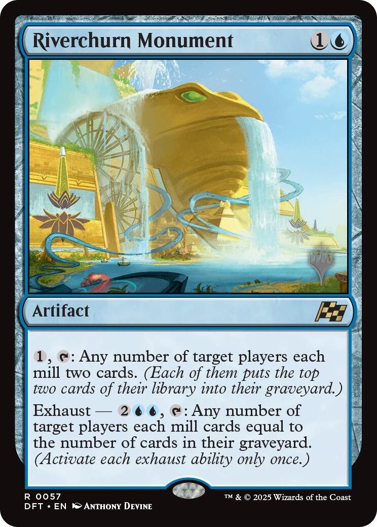 Riverchurn Monument (Promo Pack) [Aetherdrift Promos] | Cracking-Singles