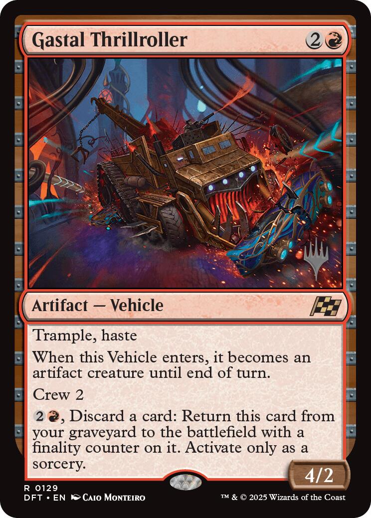 Gastal Thrillroller (Promo Pack) [Aetherdrift Promos] | Cracking-Singles