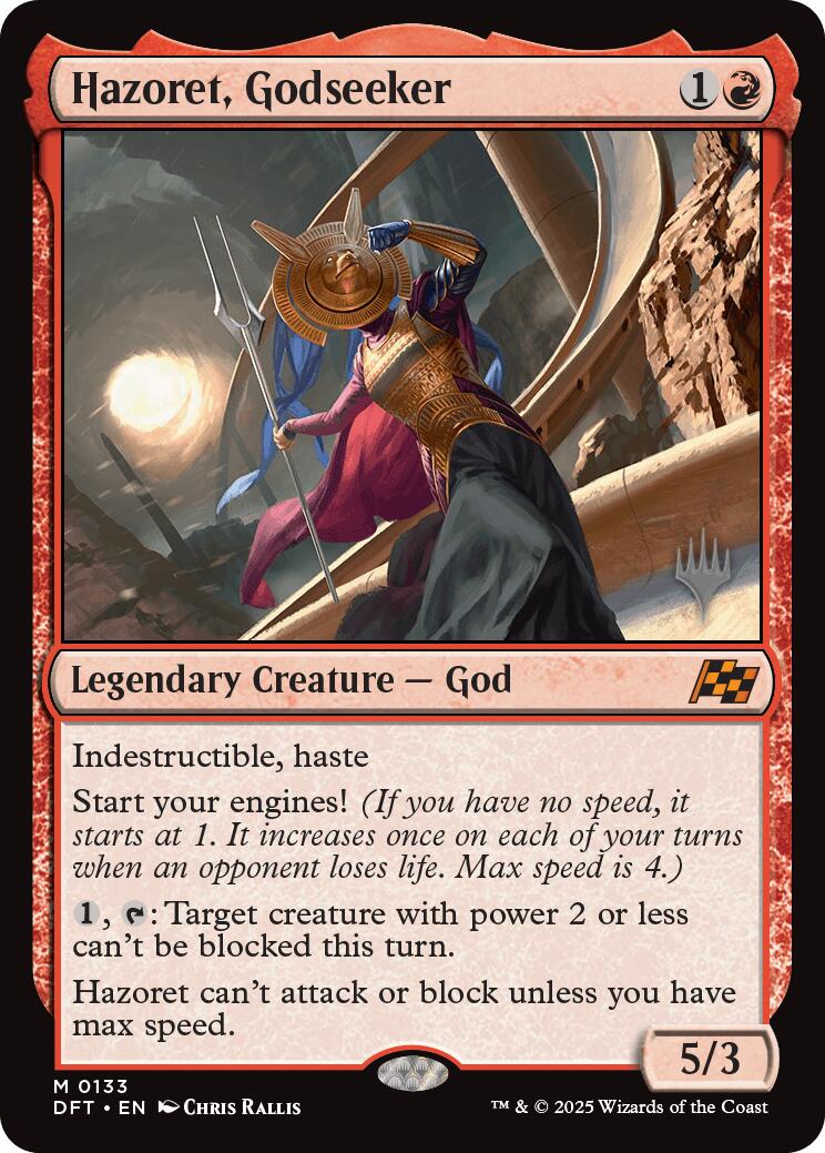 Hazoret, Godseeker (Promo Pack) [Aetherdrift Promos] | Cracking-Singles