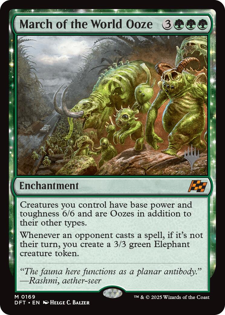 March of the World Ooze (Promo Pack) [Aetherdrift Promos] | Cracking-Singles