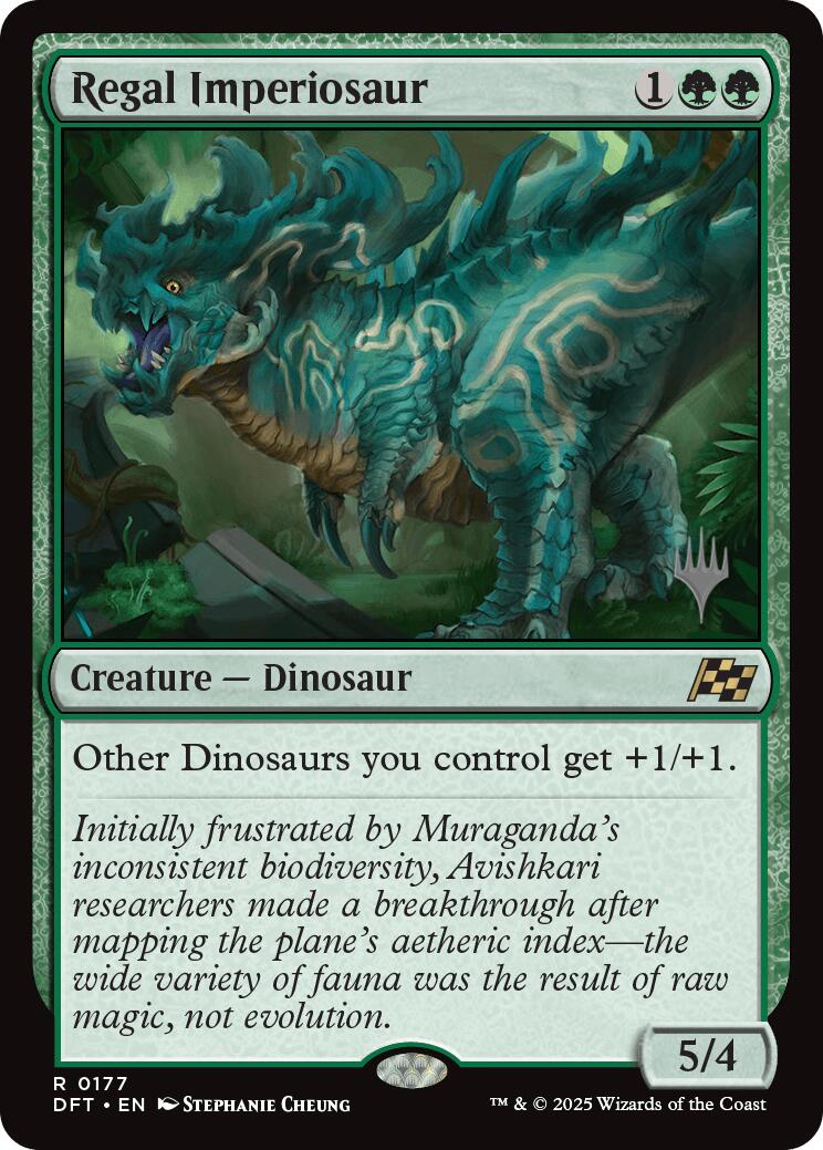 Regal Imperiosaur (Promo Pack) [Aetherdrift Promos] | Cracking-Singles