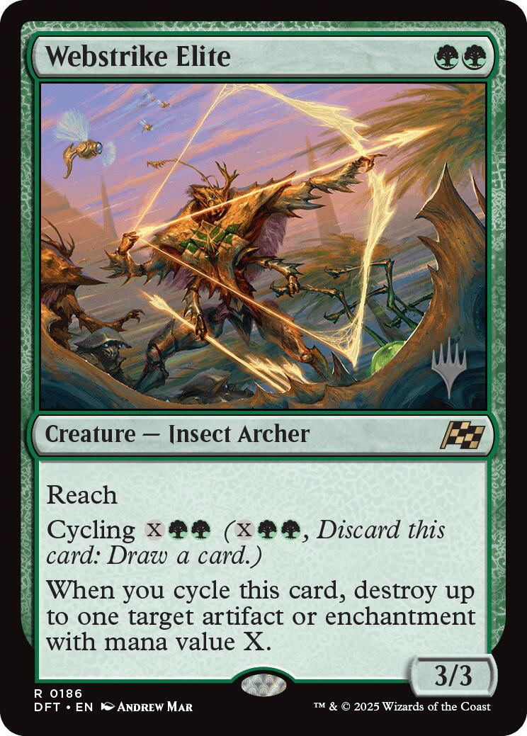 Webstrike Elite (Promo Pack) [Aetherdrift Promos] | Cracking-Singles