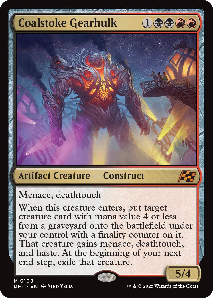 Coalstoke Gearhulk (Promo Pack) [Aetherdrift Promos] | Cracking-Singles