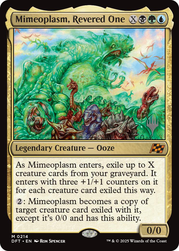 Mimeoplasm, Revered One (Promo Pack) [Aetherdrift Promos] | Cracking-Singles