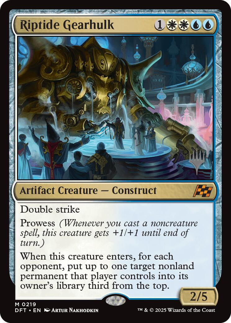 Riptide Gearhulk (Promo Pack) [Aetherdrift Promos] | Cracking-Singles
