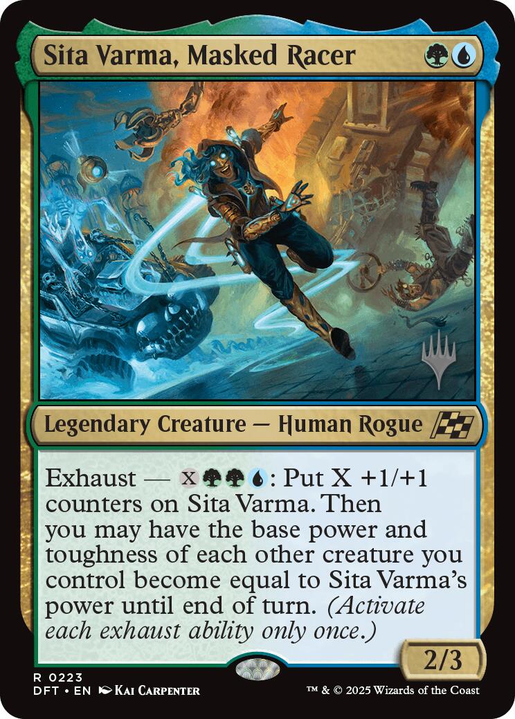 Sita Varma, Masked Racer (Promo Pack) [Aetherdrift Promos] | Cracking-Singles